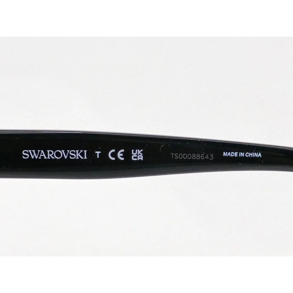 Swarovski SK2007 Eyeglasses Women 54mm Black Crystal Accents - New